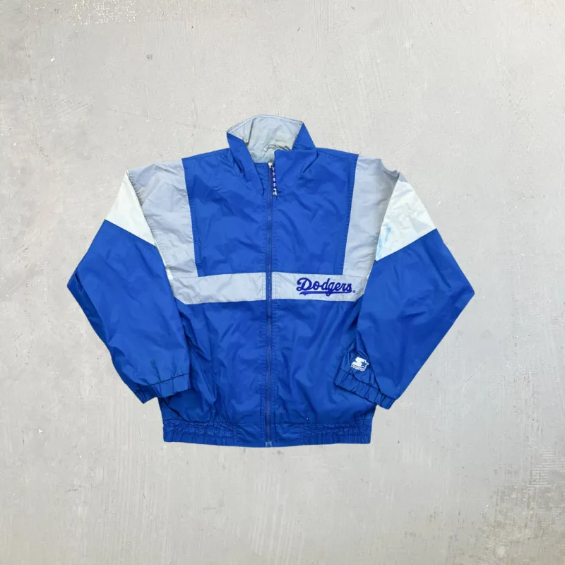 F- Vintage Los Angeles Dodgers MLB Starters Light Windbreaker sold by HG Vintage