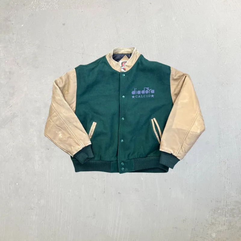 F- Vintage Diadora Calcio Varsity Jacket sold by HG Vintage