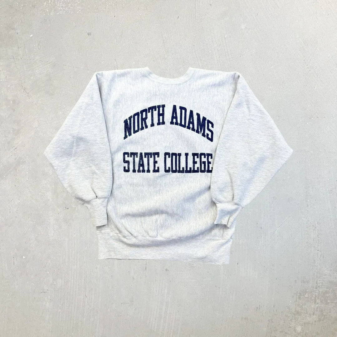 F- Vintage Champion Reverse Weave USA North Adam State College Crewneck sold by HG Vintage