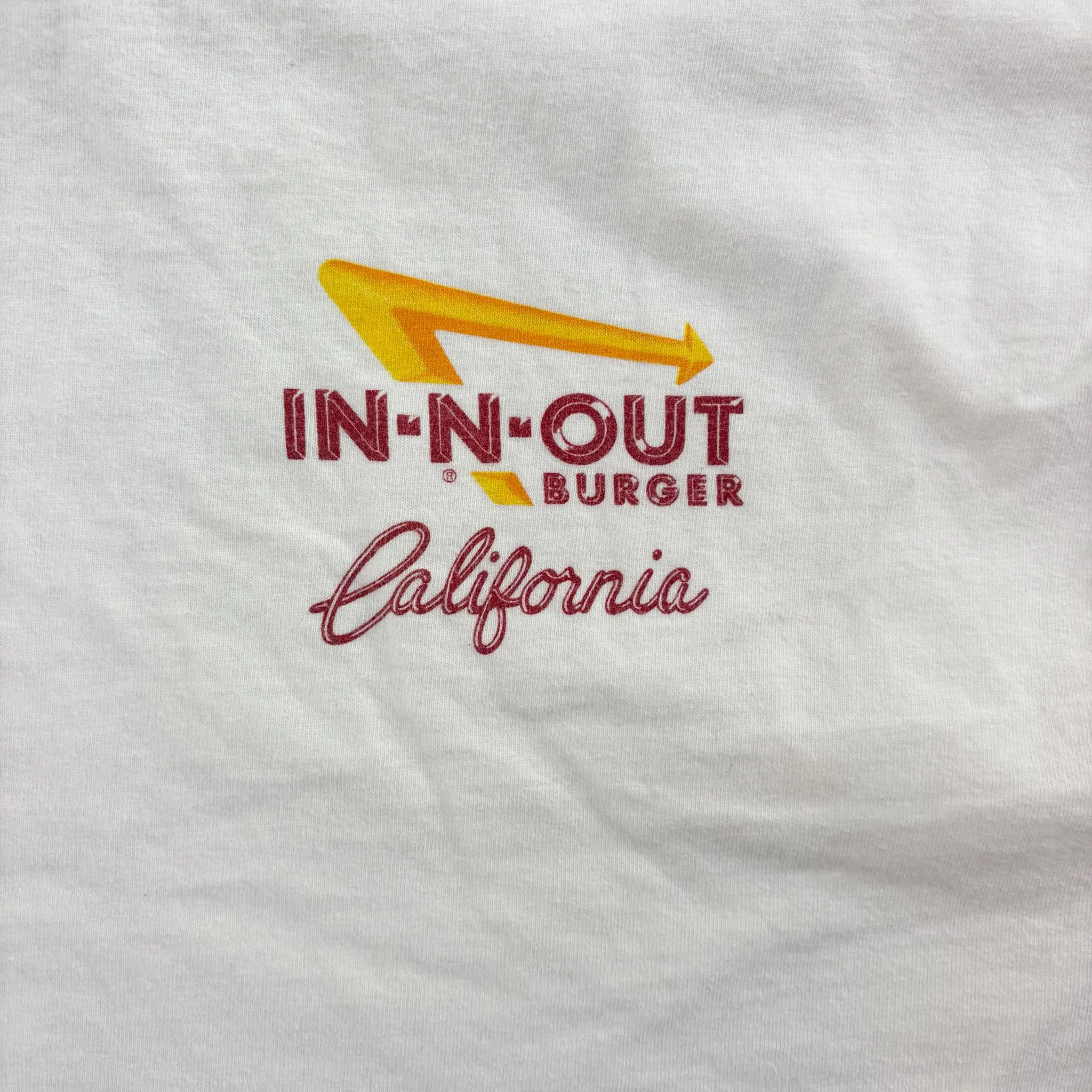 F- Vintage '07 In n Out California Graphic Hanes Beefy Tee sold by HG Vintage product image thumbnail 2