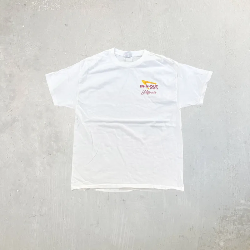 F- Vintage '07 In n Out California Graphic Hanes Beefy Tee sold by HG Vintage