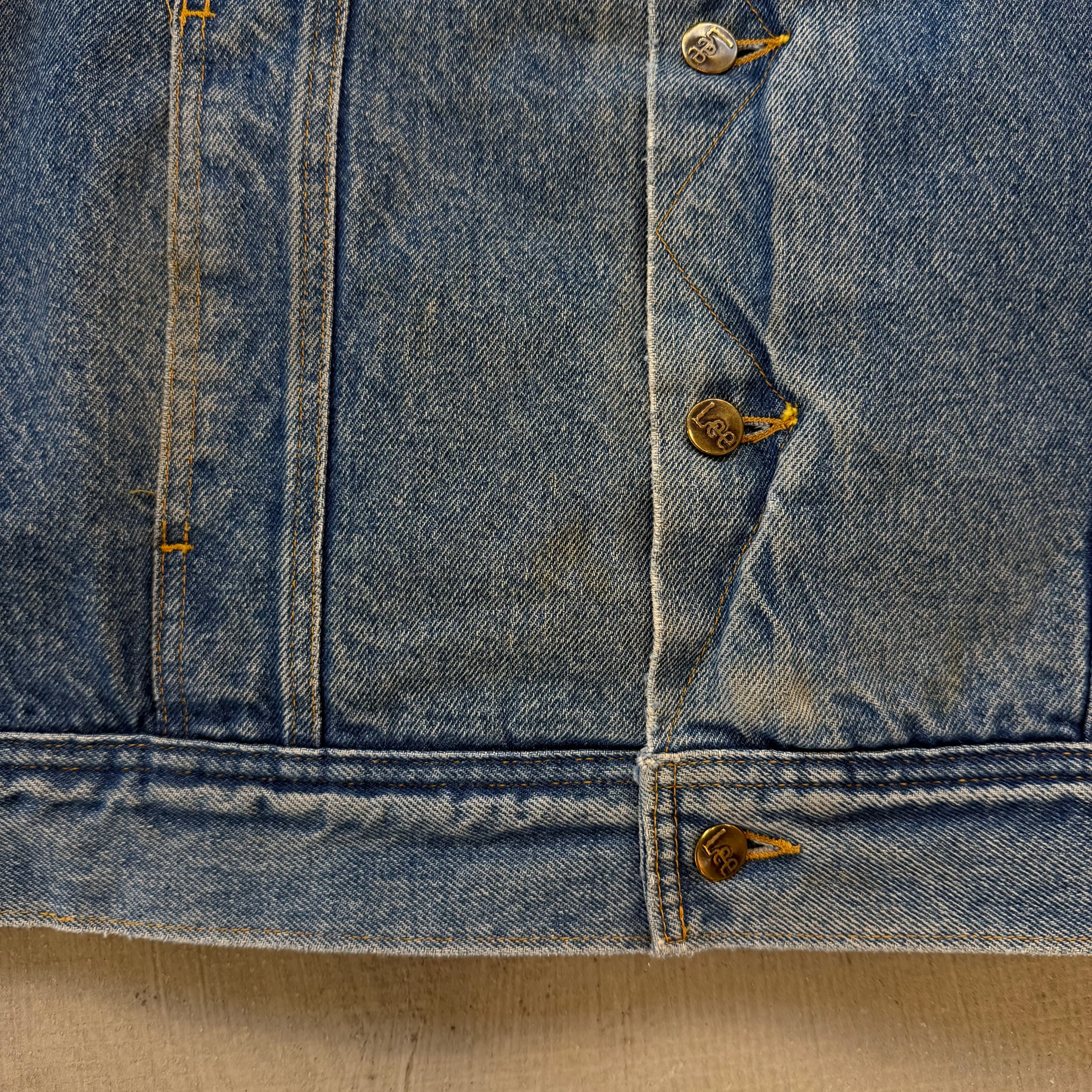 F- Vintage Lee Storm Rider Sherpa Lined Denim Jacket sold by HG Vintage product image thumbnail 4