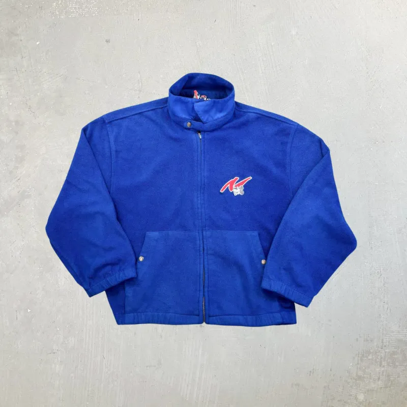 F- Vintage Disney Embroidered Mickey Zip Up Polar Fleece sold by HG Vintage