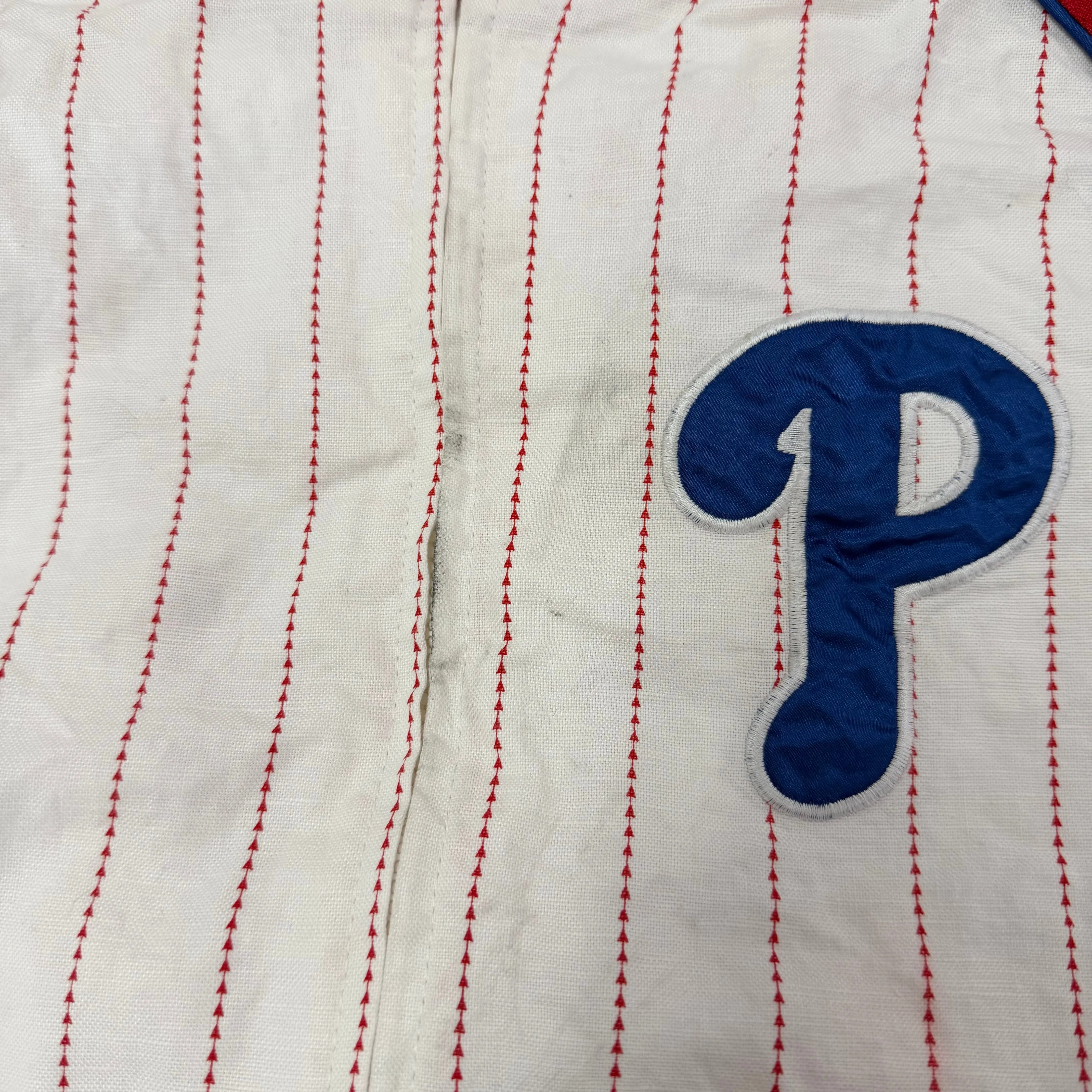 F- Vintage Philadelphia Phillies MLB Zip Up Bomber Jacket sold by HG Vintage product image thumbnail 4