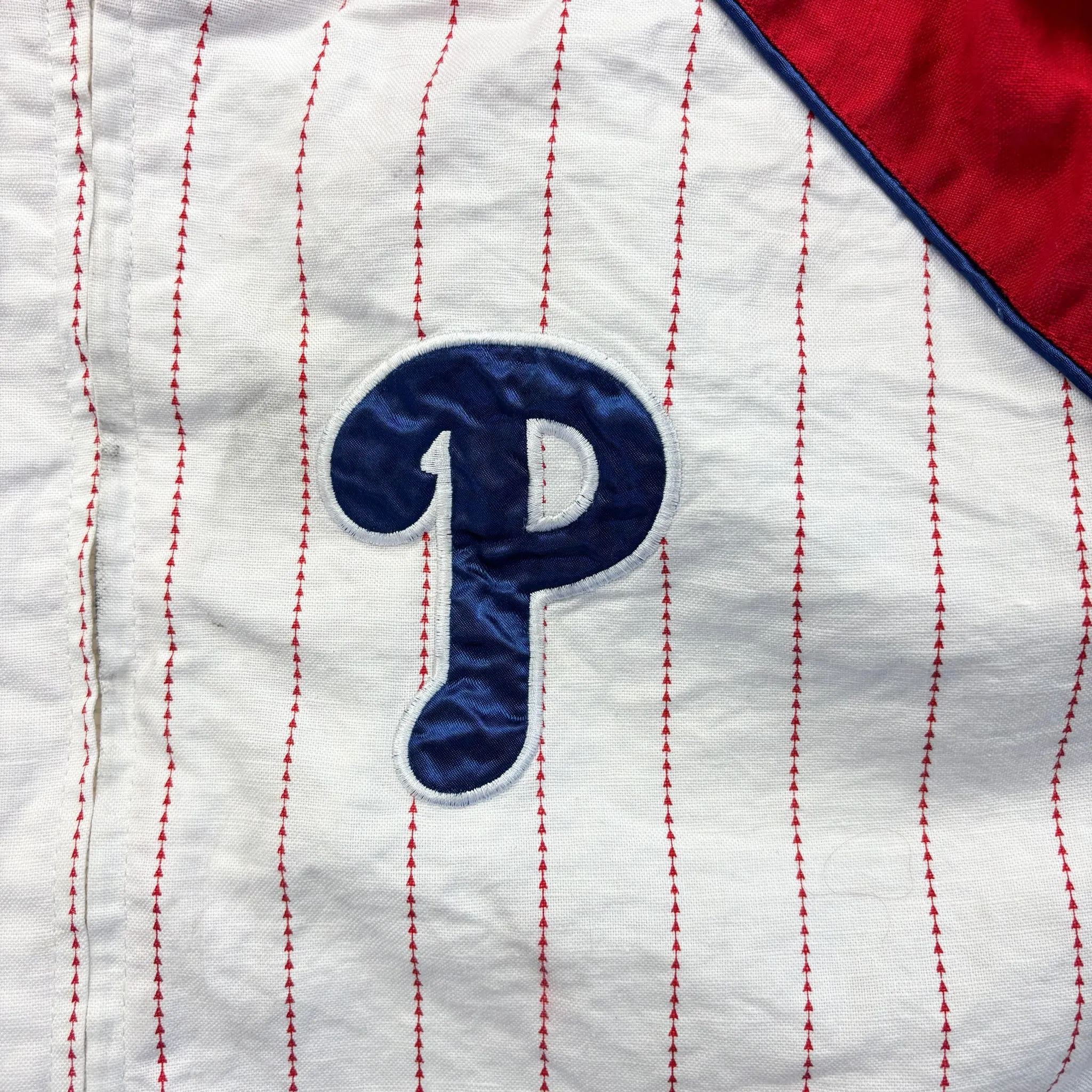 F- Vintage Philadelphia Phillies MLB Zip Up Bomber Jacket sold by HG Vintage product image thumbnail 2