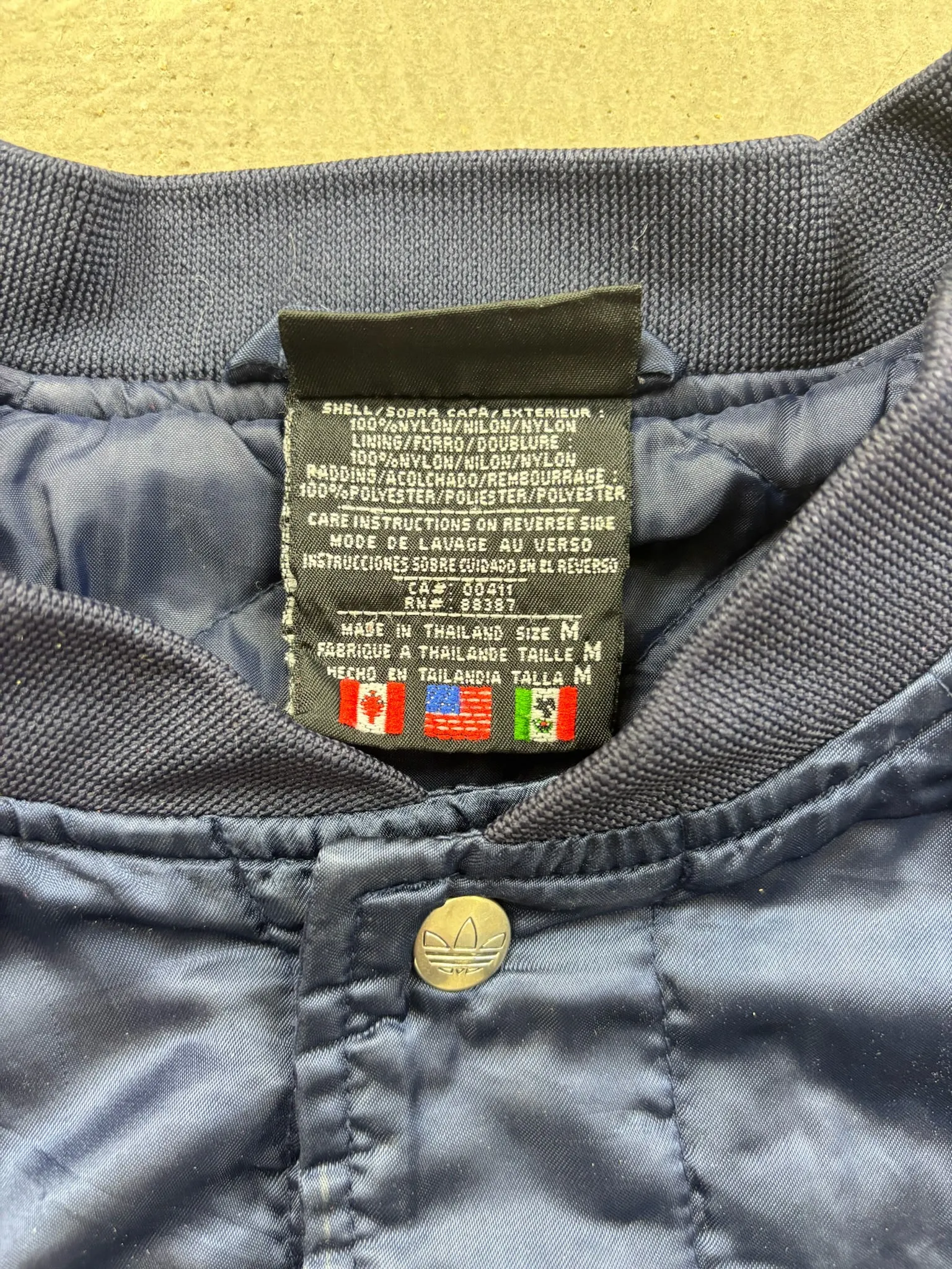 F- Vintage Adidas Embroidered Bomber Jacket sold by HG Vintage product image thumbnail 4