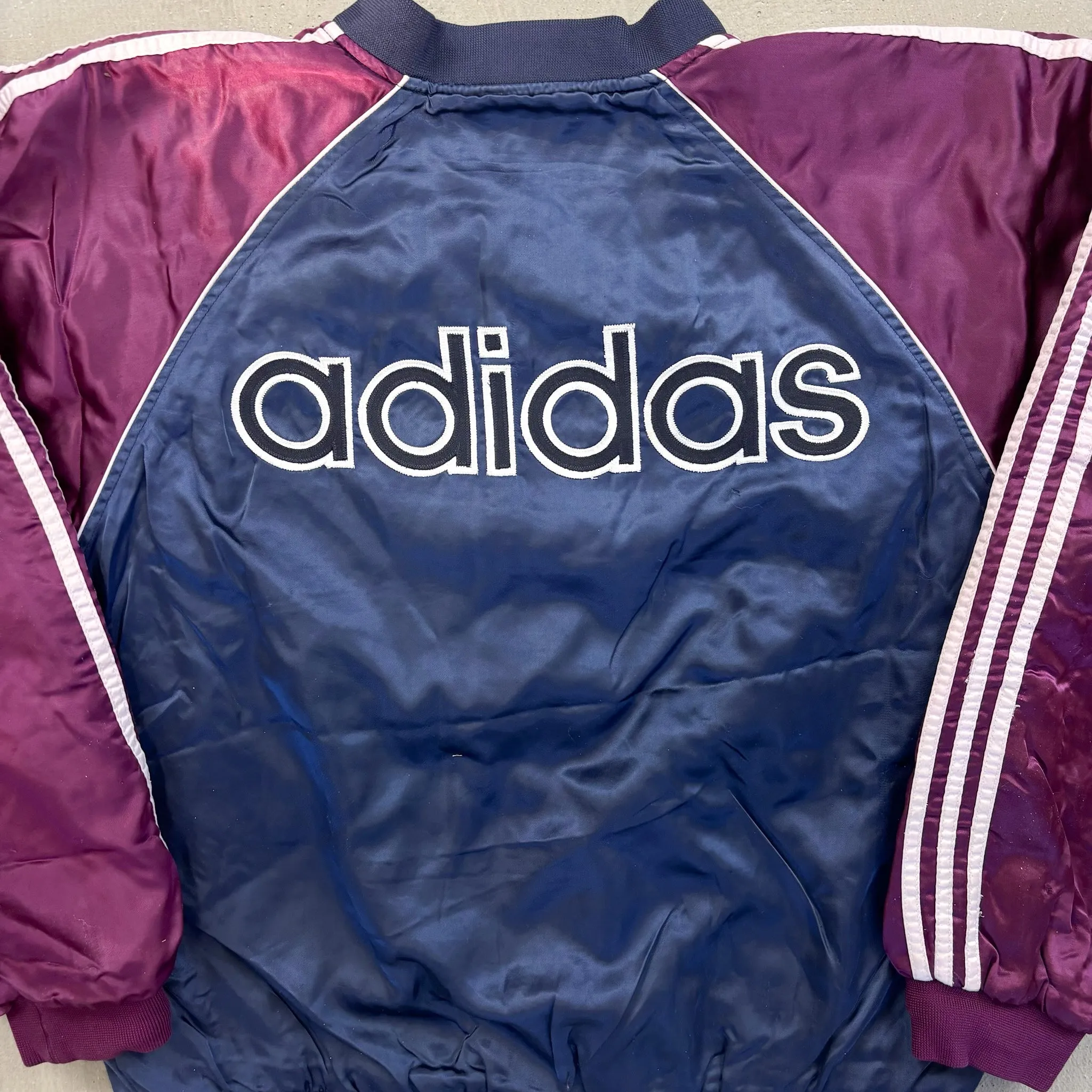 F- Vintage Adidas Embroidered Bomber Jacket sold by HG Vintage product image thumbnail 3