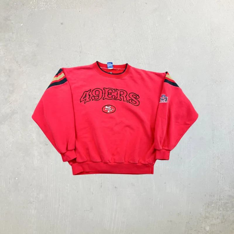 F- Vintage San Francisco 49ers NFL Pro Player Embroidered Crewneck sold by HG Vintage
