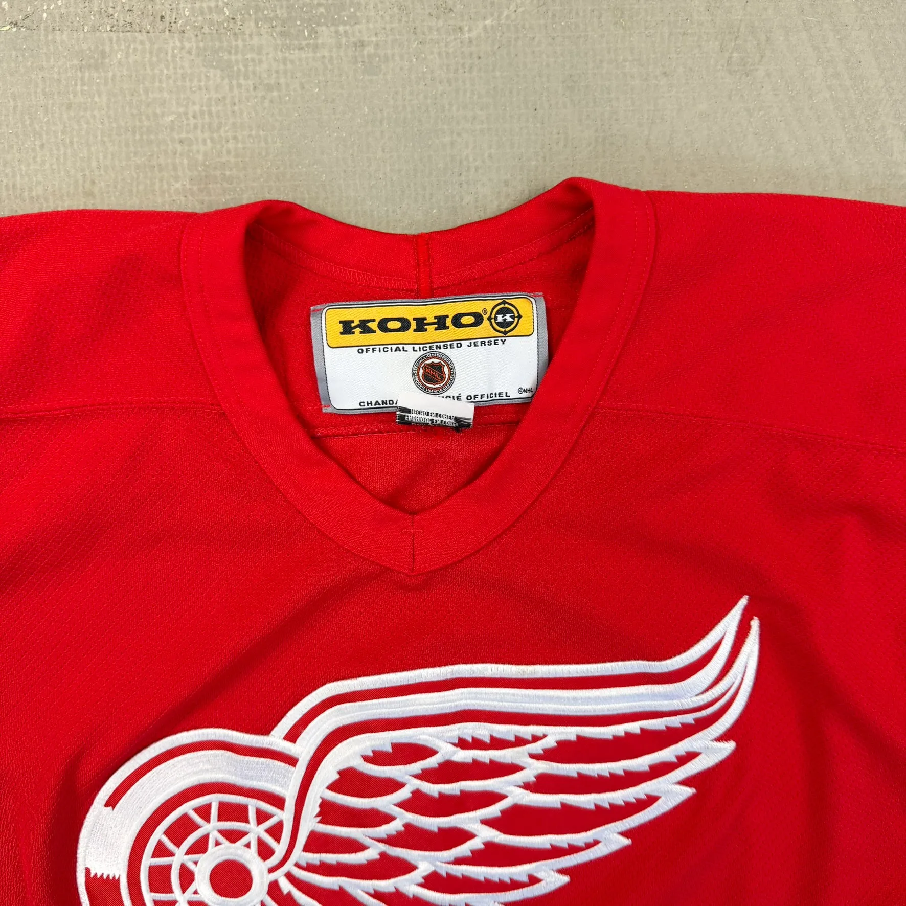 F- Vintage Detroit Red Wings NHL Koho Hockey Jersey sold by HG Vintage product image thumbnail 3