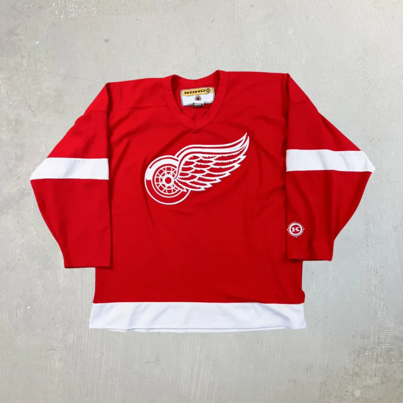 F- Vintage Detroit Red Wings NHL Koho Hockey Jersey sold by HG Vintage