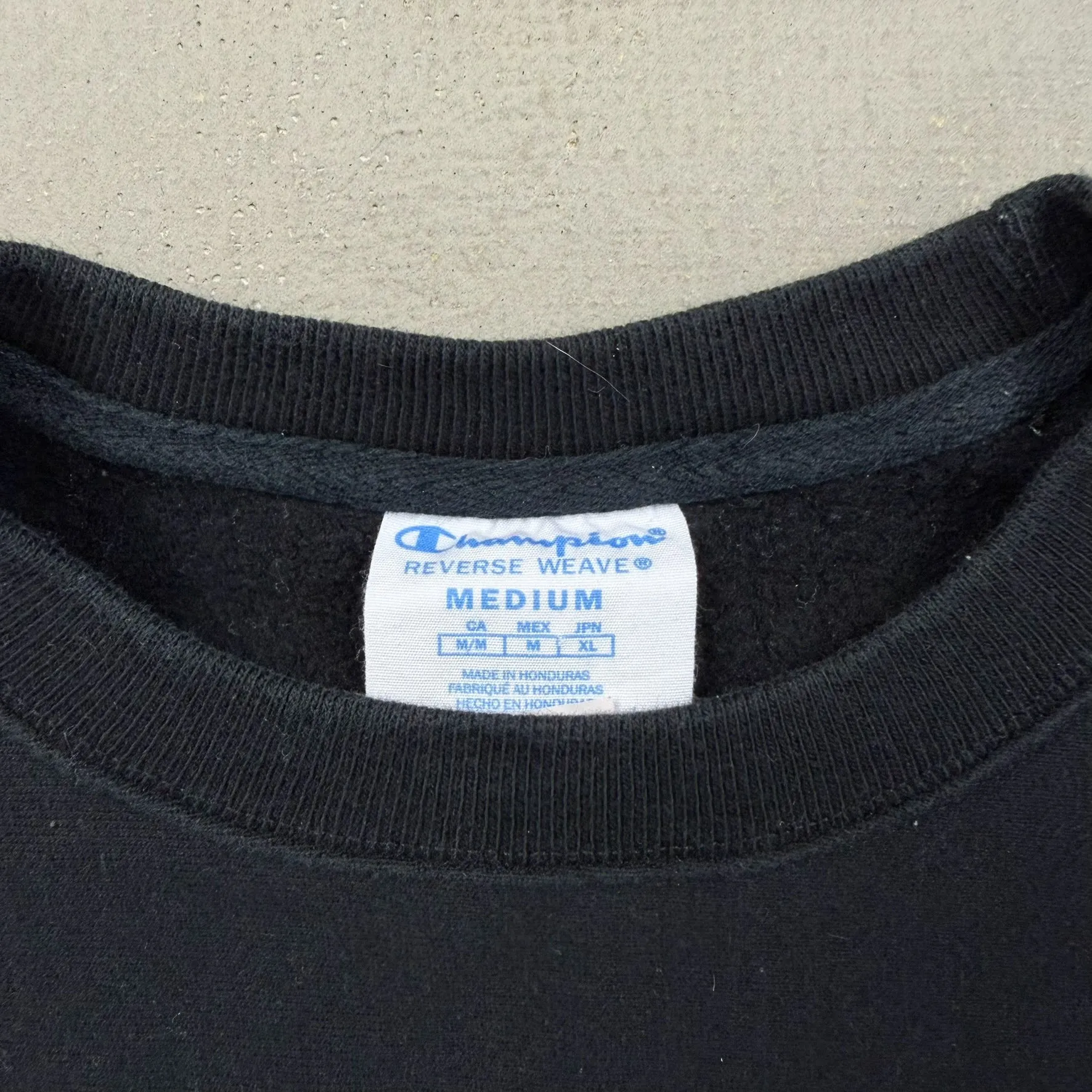 F- Vintage Champion Reverse Weave Back Text Print Crewneck sold by HG Vintage product image thumbnail 5