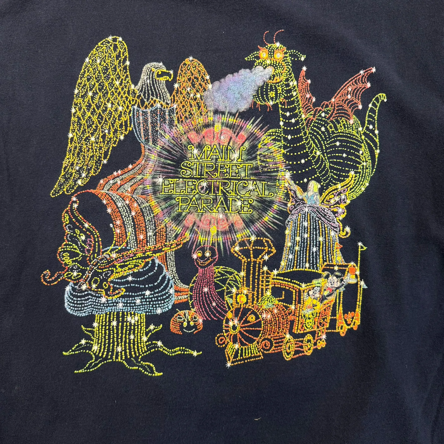 F- Vintage Disneyland Main Street Electrical Parade Made In USA Single Stitch Tee sold by HG Vintage product image thumbnail 2