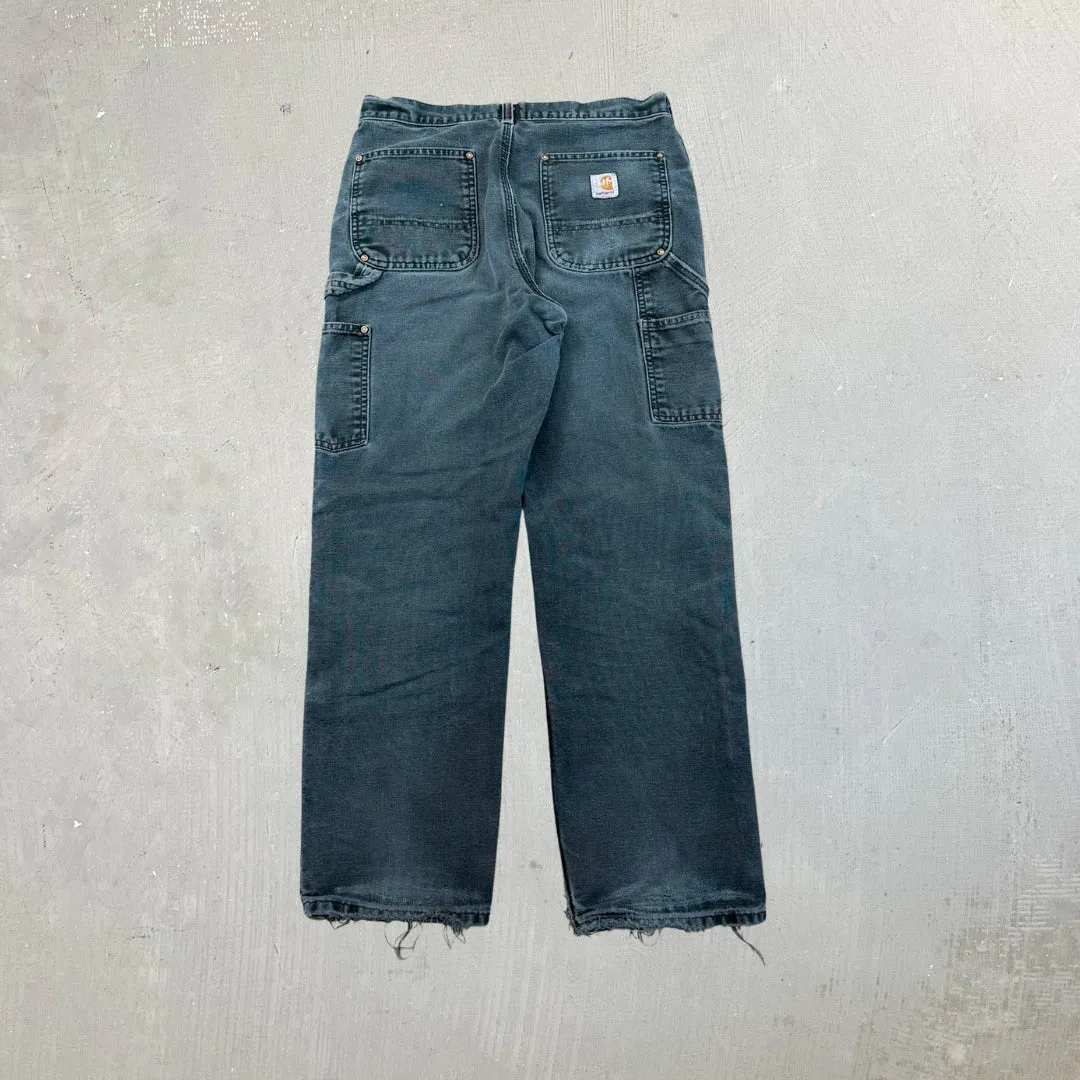 F- Vintage Carhartt Double Knee Dungaree Workwear Pants sold by HG Vintage product image thumbnail 4