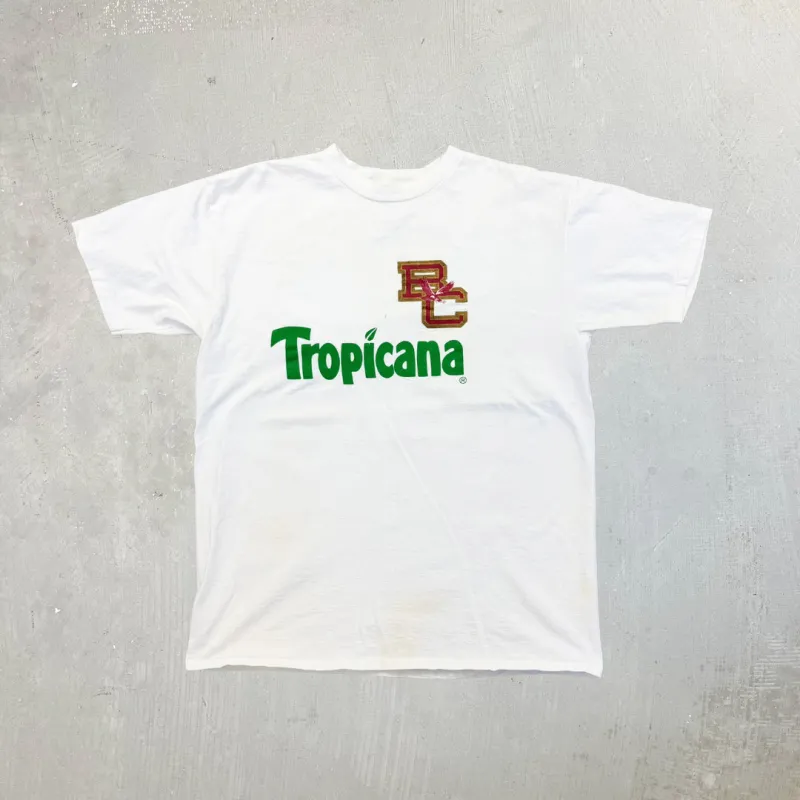 F- Vintage Boston College Tropicana Single Stitch Tee sold by HG Vintage