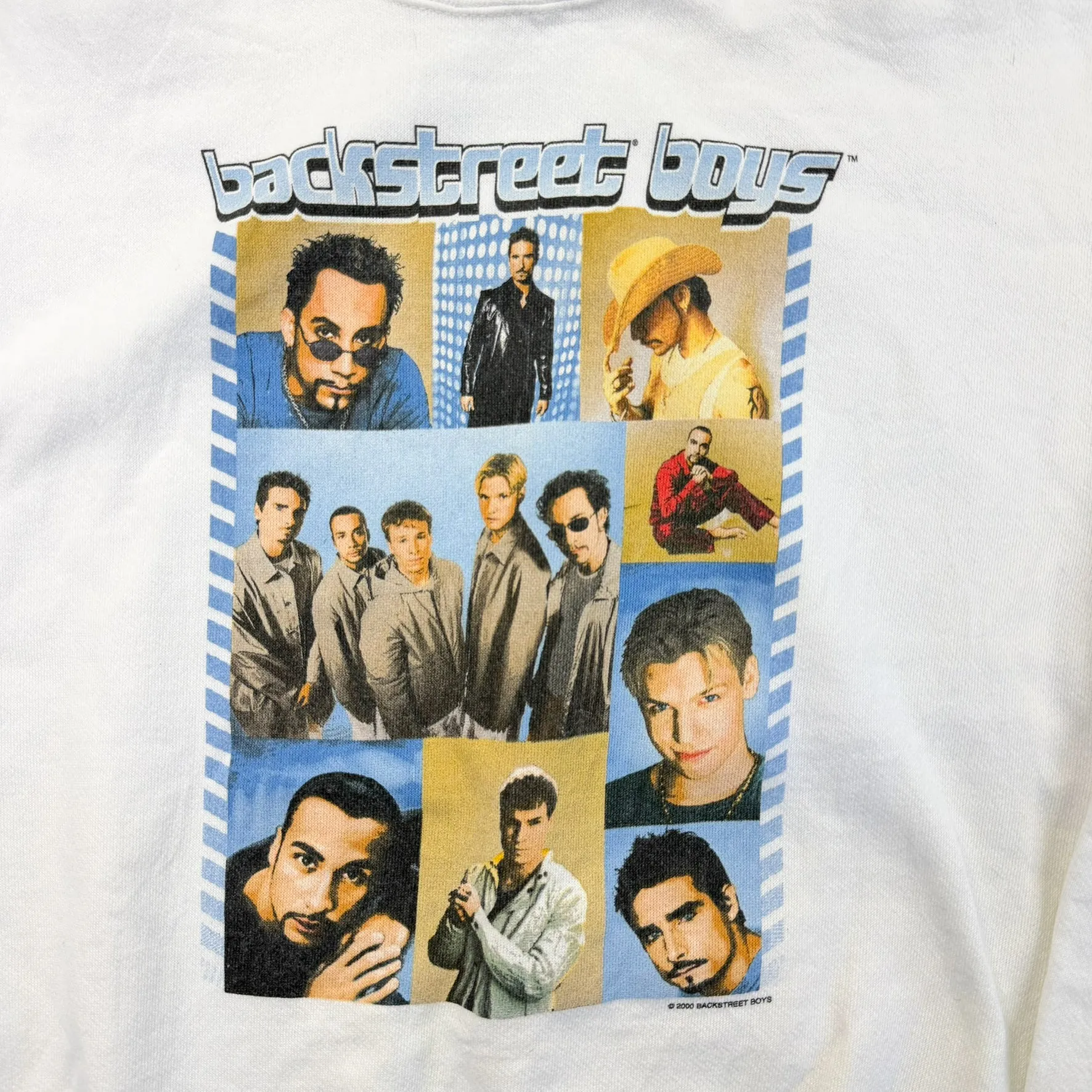 F- Vintage '00 Backstreet Boys Picture Crewneck sold by HG Vintage product image thumbnail 2