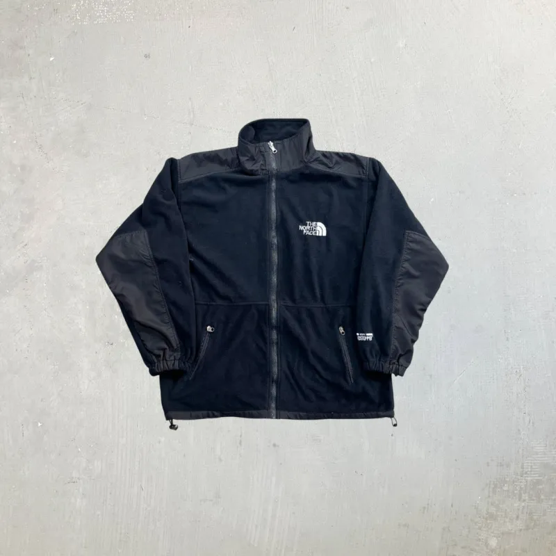 F- North Face Summit Series Black Zip Up Polar Fleece sold by HG Vintage