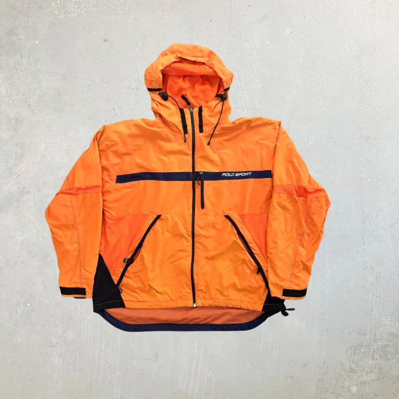 F- Vintage Ralph Lauren Polo Sport Zip Up Light Jacket sold by HG Vintage