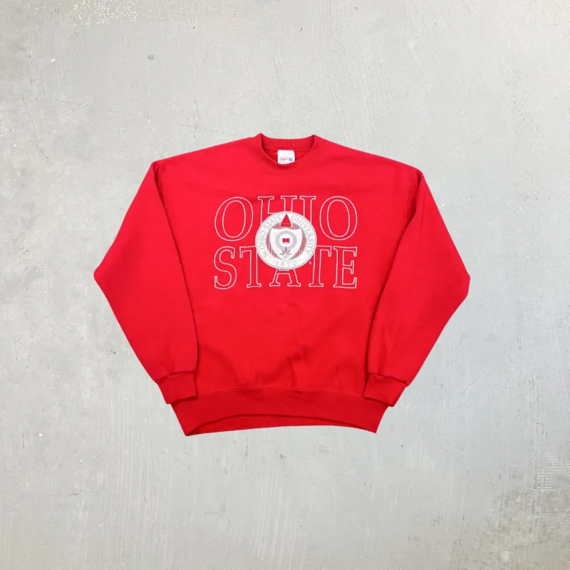 F- Vintage Ohio State University Text Made In USA Crewneck sold by HG Vintage