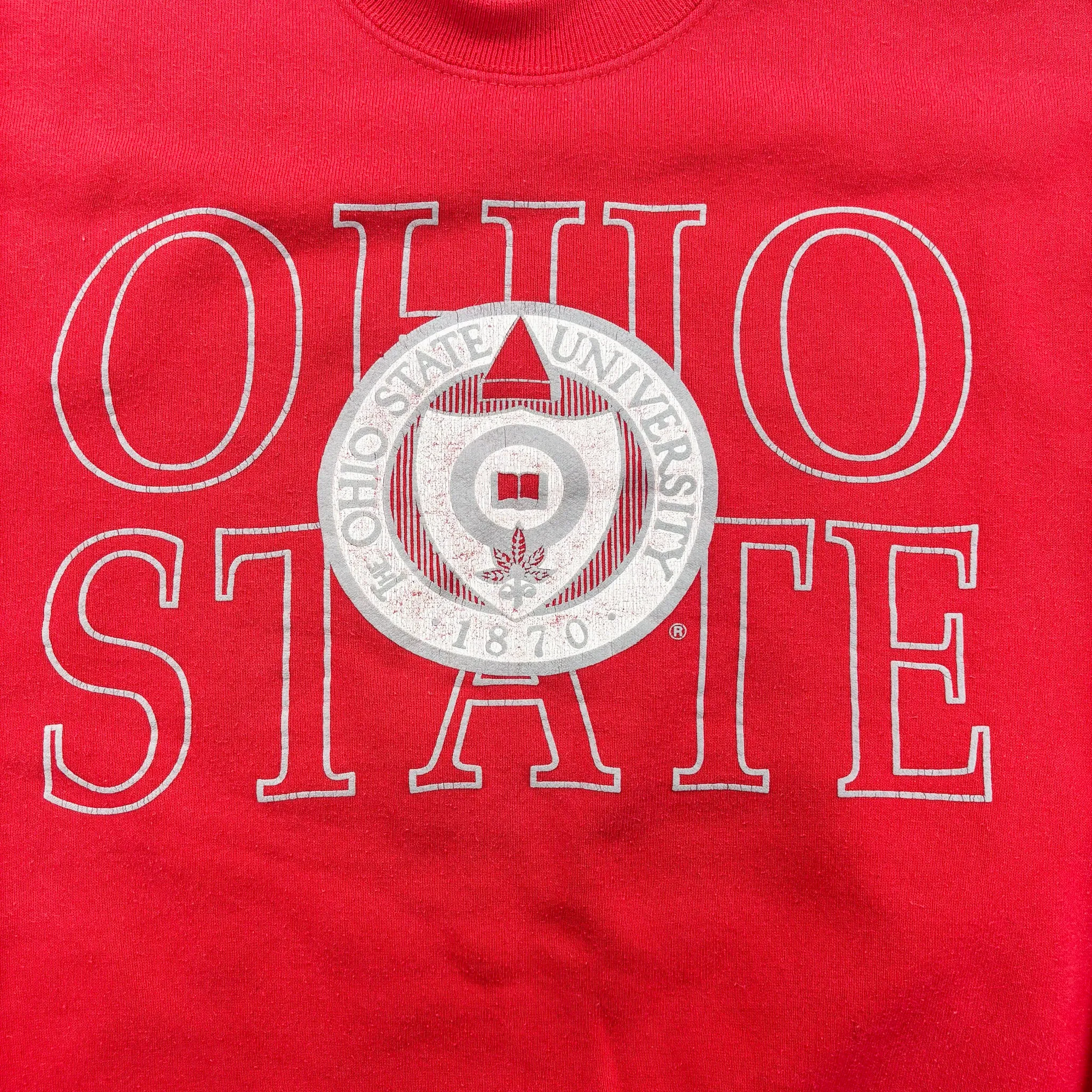 F- Vintage Ohio State University Text Made In USA Crewneck sold by HG Vintage product image thumbnail 2