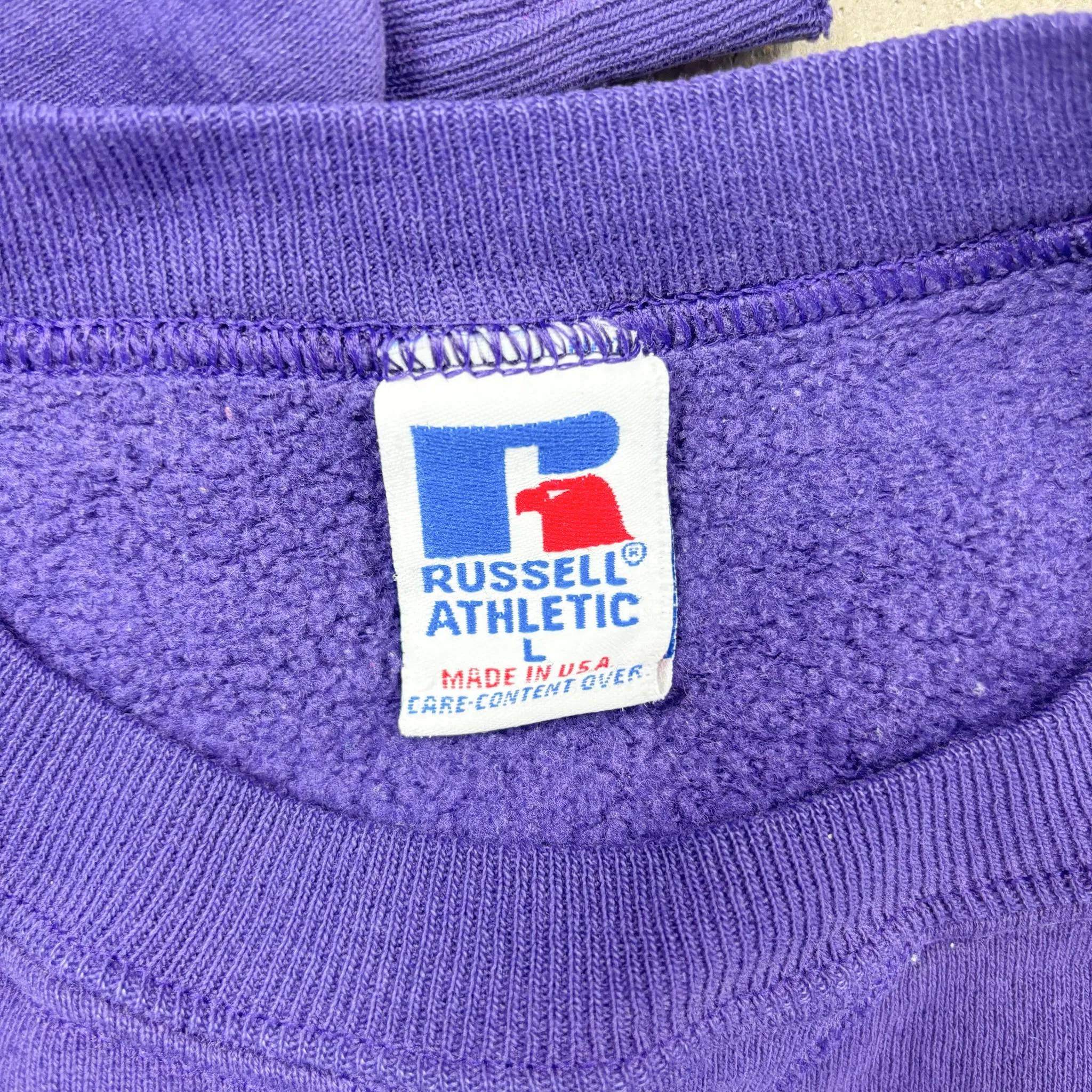 F- Vintage University Of Washington Huskies Russell Athletic Made In USA Crewneck sold by HG Vintage product image thumbnail 3