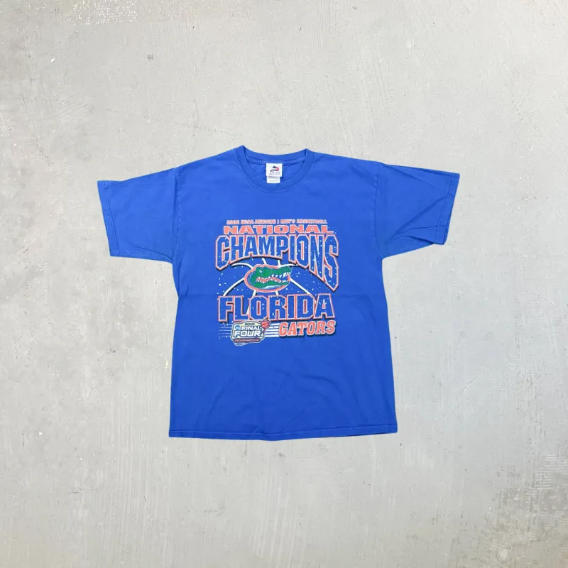 F- '06 Florida Gators NCAA Basketball Champions Tee sold by HG Vintage