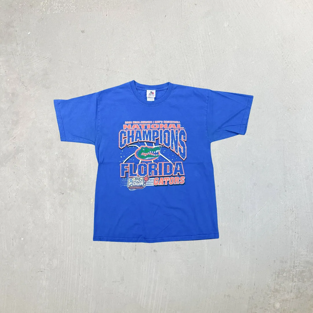 F- '06 Florida Gators NCAA Basketball Champions Tee sold by HG Vintage