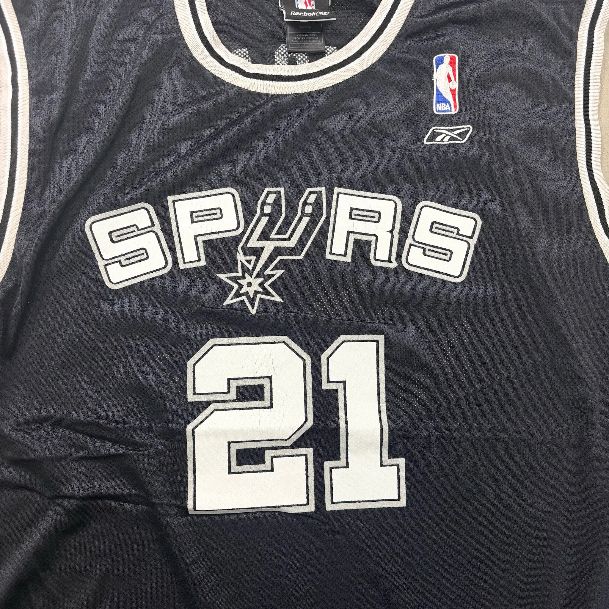 F- Vintage San Antonio Spurs NBA Reebok Tim Duncan Jersey sold by HG Vintage product image thumbnail 2