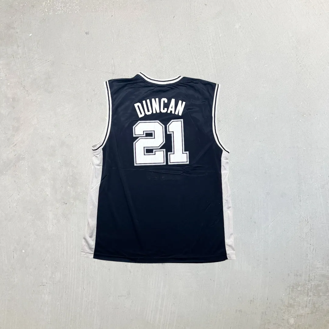 F- Vintage San Antonio Spurs NBA Reebok Tim Duncan Jersey sold by HG Vintage product image thumbnail 3