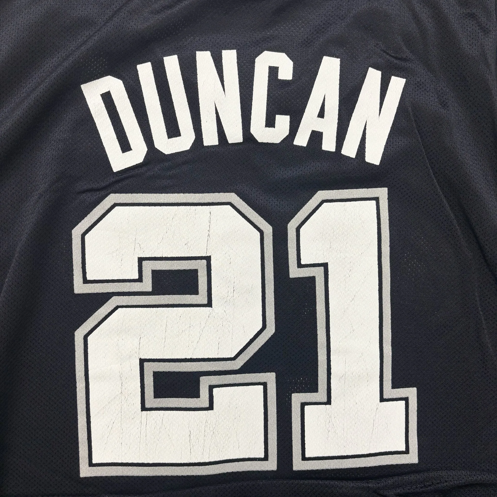 F- Vintage San Antonio Spurs NBA Reebok Tim Duncan Jersey sold by HG Vintage product image thumbnail 4