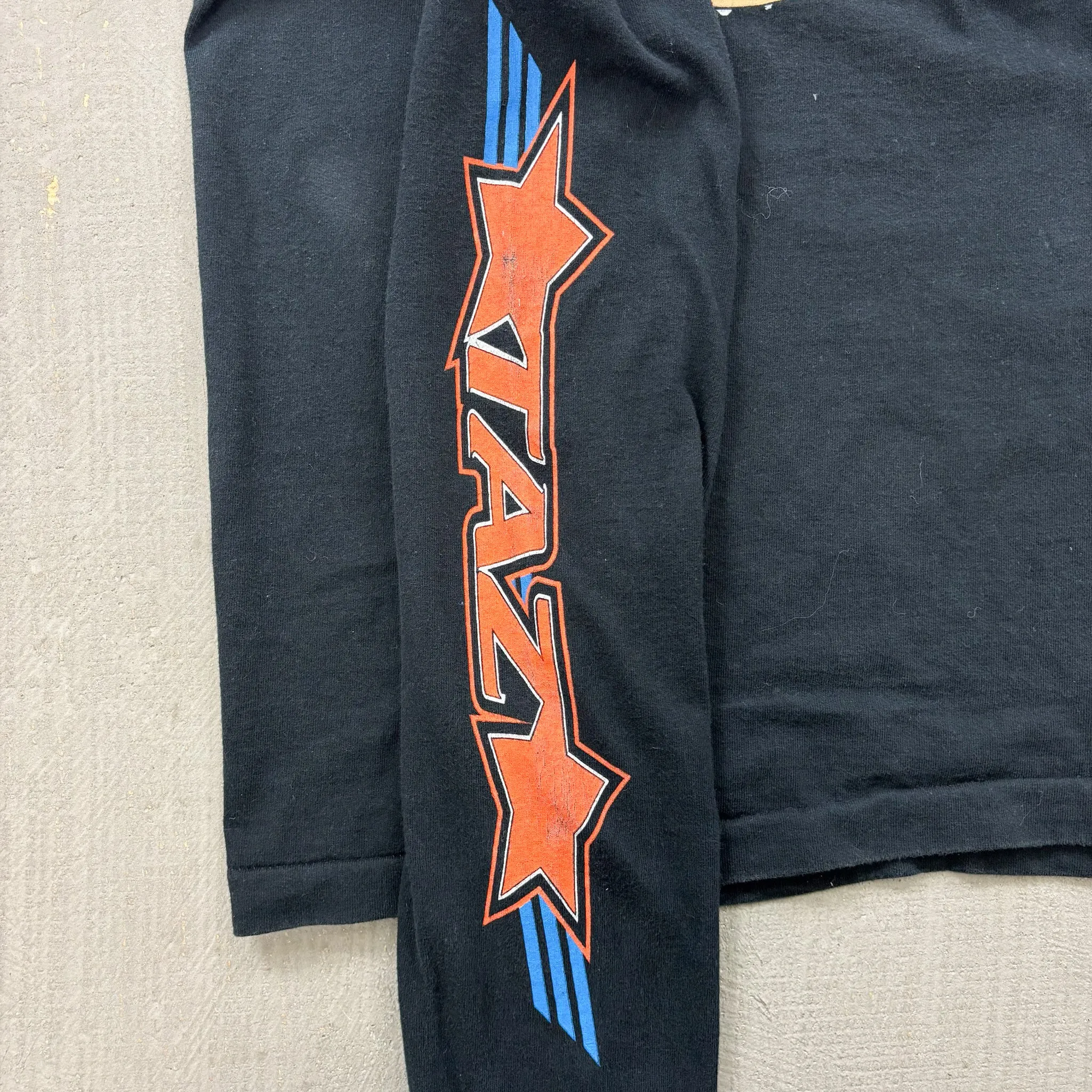 F- Vintage '95 Looney Tunes Tasmanian Devil Football Long Sleeve Tee sold by HG Vintage product image thumbnail 3