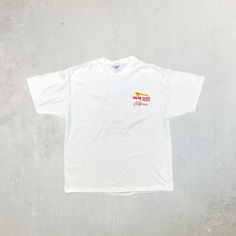 F- Vintage '99 In n Out California Car Drive Through Hanes Heavyweight Tee sold by HG Vintage