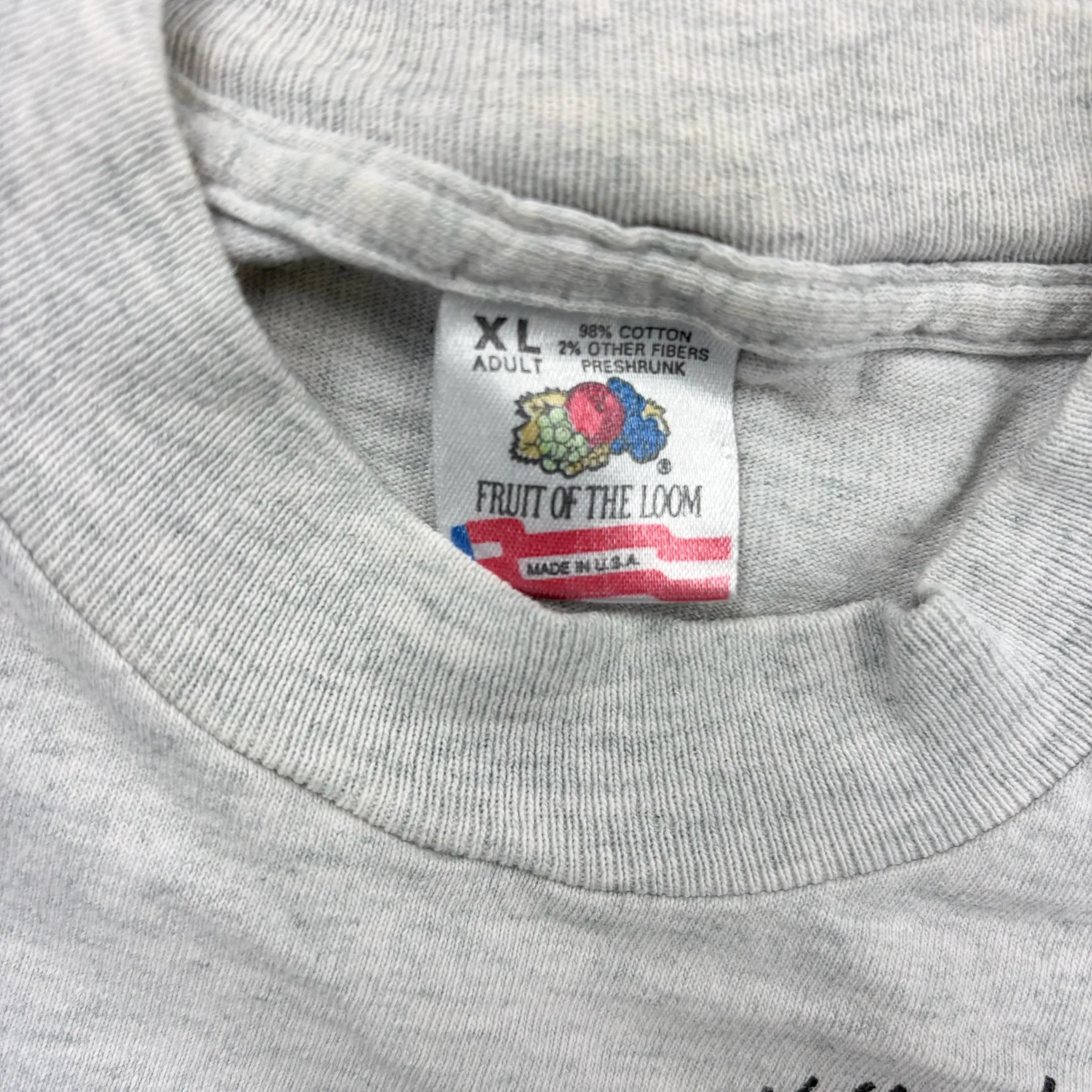 F- Vintage White Mountains Moose Graphic Made In USA Single Stitch Tee sold by HG Vintage product image thumbnail 4