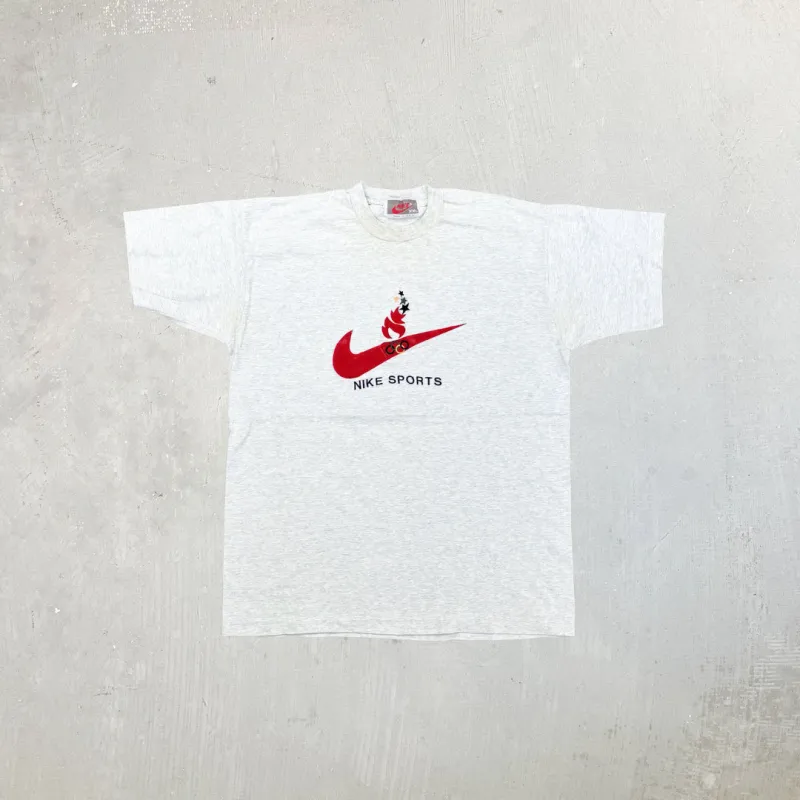 F- Vintage '96 Nike Sport Atlanta Olympics Made In USA Single Stitch Tee sold by HG Vintage