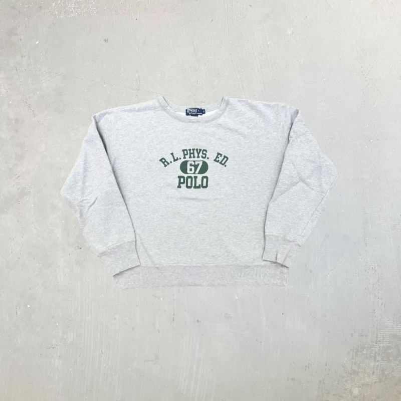 F- Vintage Polo Ralph Lauren Phys Ed Crewneck sold by HG Vintage