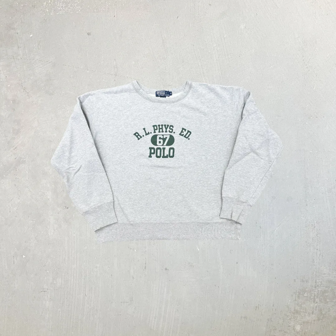F- Vintage Polo Ralph Lauren Phys Ed Crewneck sold by HG Vintage