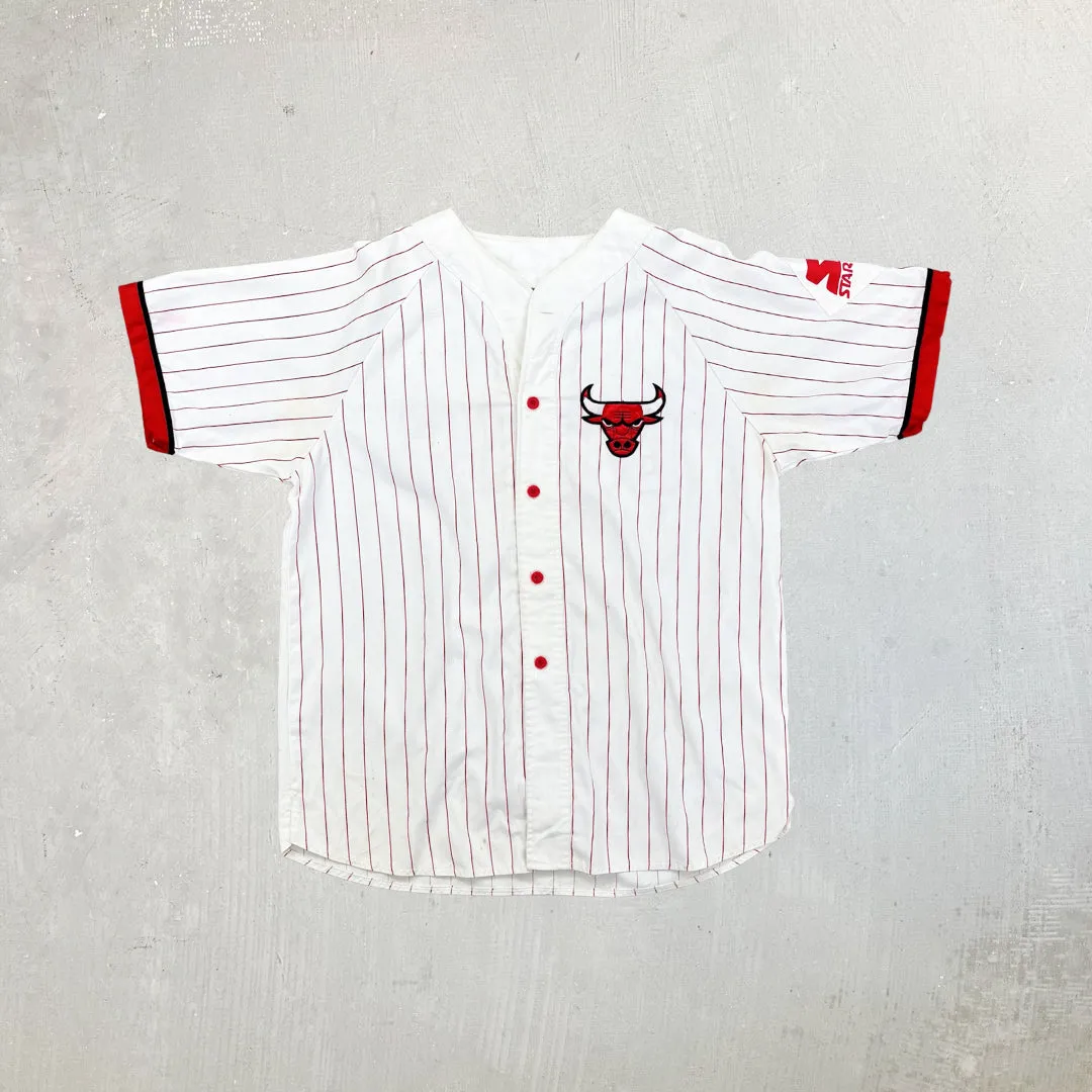 F- Vintage Chicago Bulls NBA Starter Warm Up Jersey sold by HG Vintage