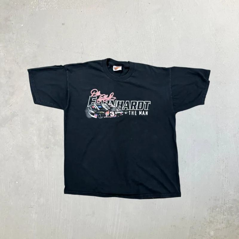 F- Vintage Nascar Dale Earnhardt The Man Graphic Tee sold by HG Vintage