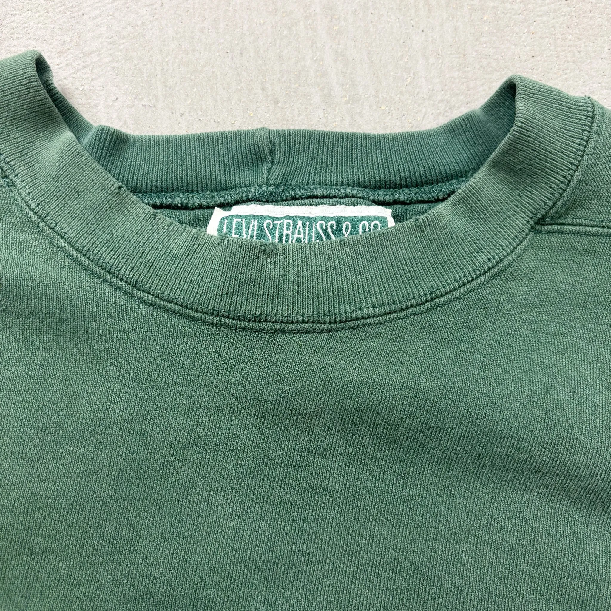 F- Vintage Levi's Embroidered Text Made In USA Crewneck sold by HG Vintage product image thumbnail 3