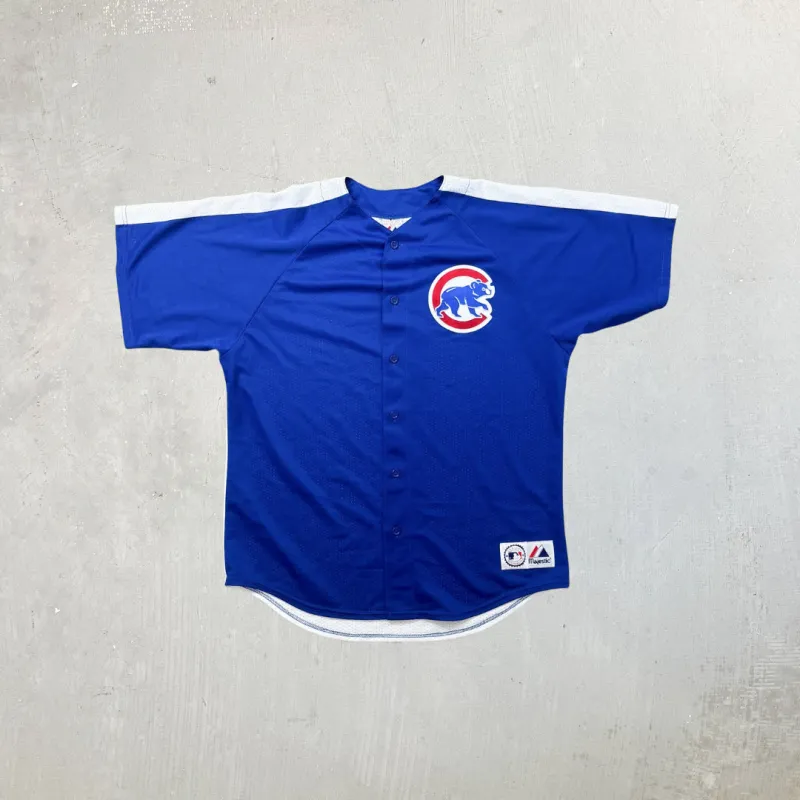 F- Chicago Cubs MLB Majestic Baseball Jersey sold by HG Vintage