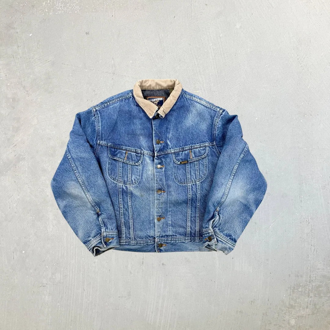 F- Storm Rider Mustang Blanket Lined Denim Jacket sold by HG Vintage