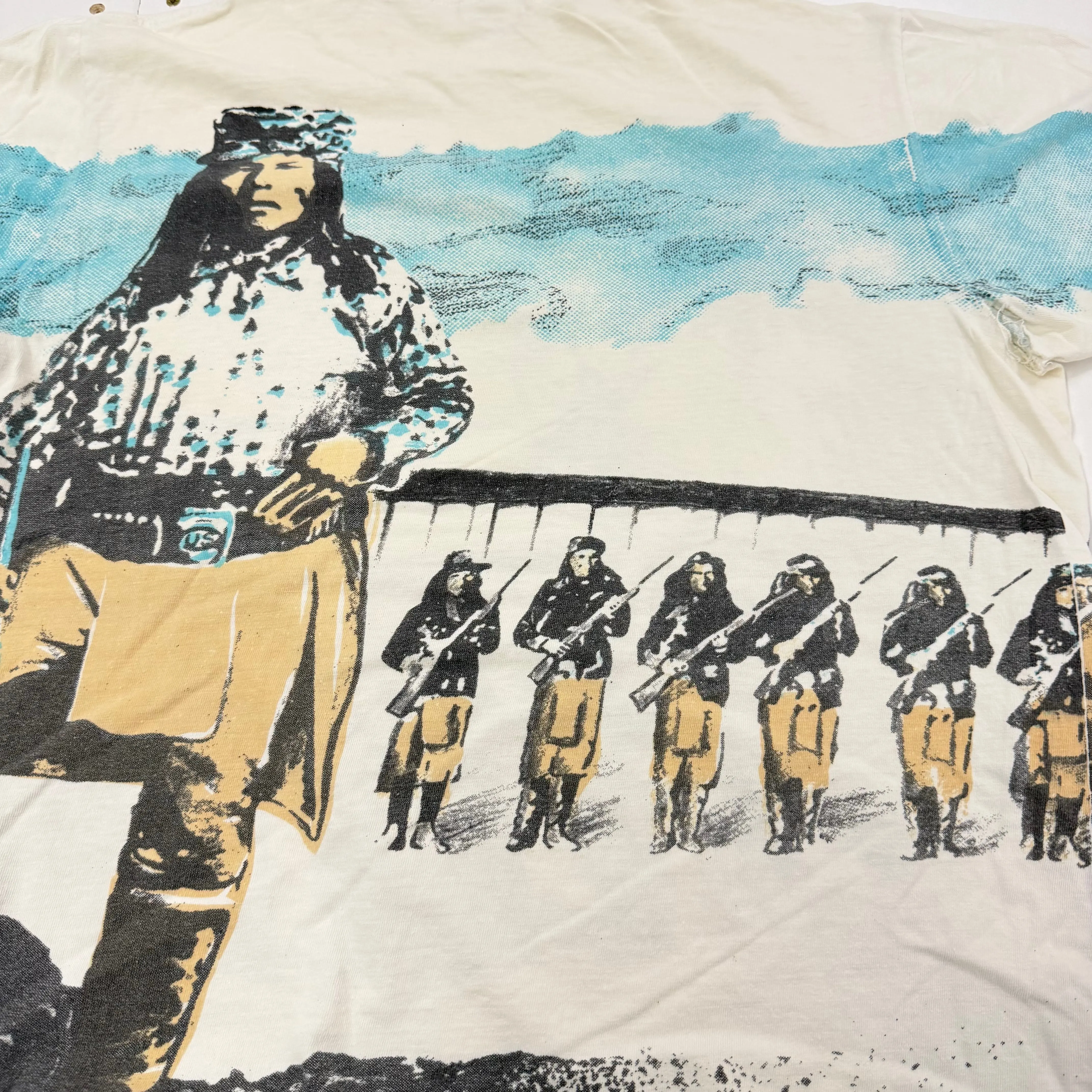 F- Vintage US Scouts Texas Territory Jumbo Print Made In USA Single Stitch Tee sold by HG Vintage product image thumbnail 4