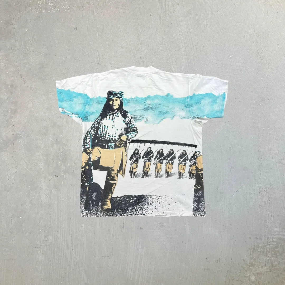 F- Vintage US Scouts Texas Territory Jumbo Print Made In USA Single Stitch Tee sold by HG Vintage product image thumbnail 3