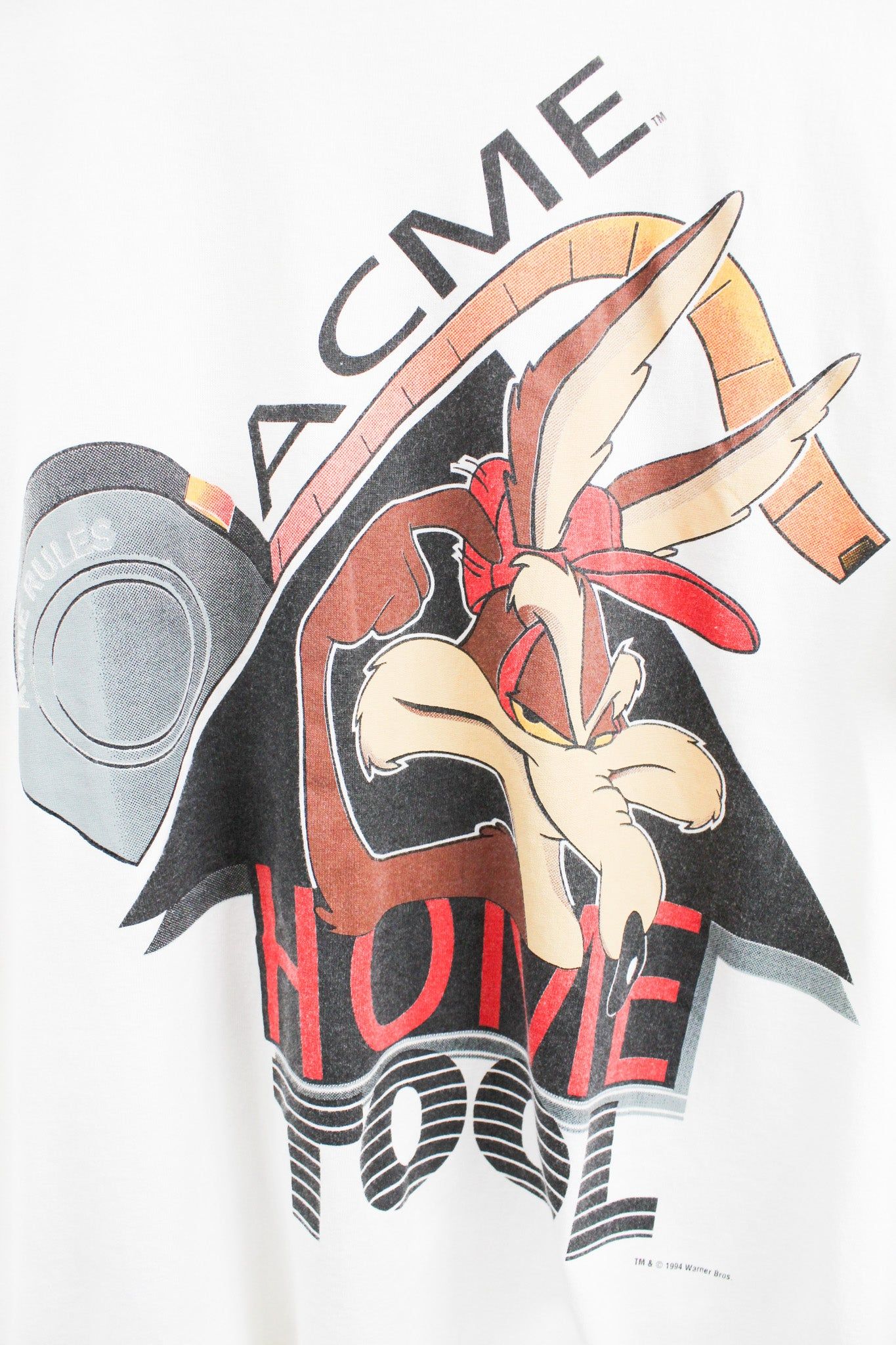 Wile e. Coyote Electrician Tee sold by HG Vintage product image thumbnail 2