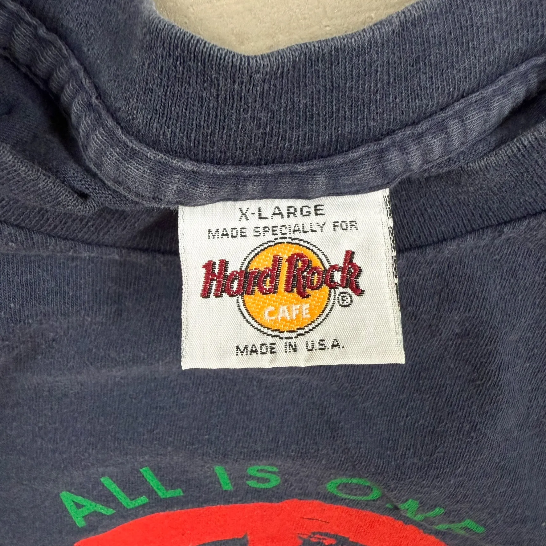 F- Vintage Hard Rock Cafe Orlando Made In USA Graphic tee sold by HG Vintage product image thumbnail 3