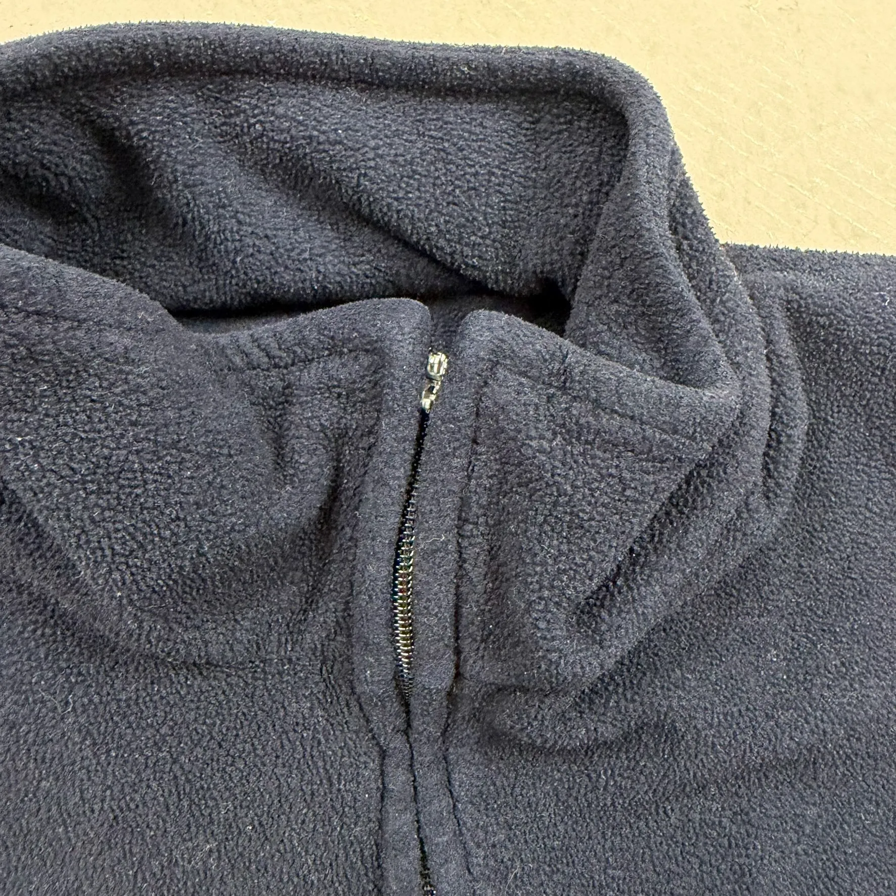 F- Vintage Chaps Ralph Lauren Embroidered Text Zip Up Polar Fleece sold by HG Vintage product image thumbnail 4