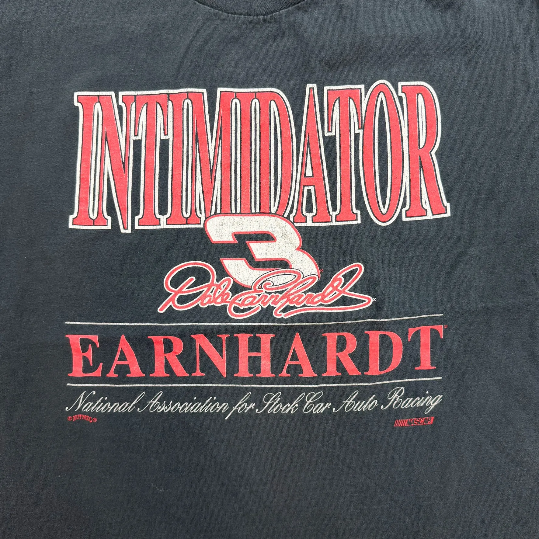 F- Vintage Nascar Chase Authentic Dale Earnhardt Intimidator Text Tee sold by HG Vintage product image thumbnail 2