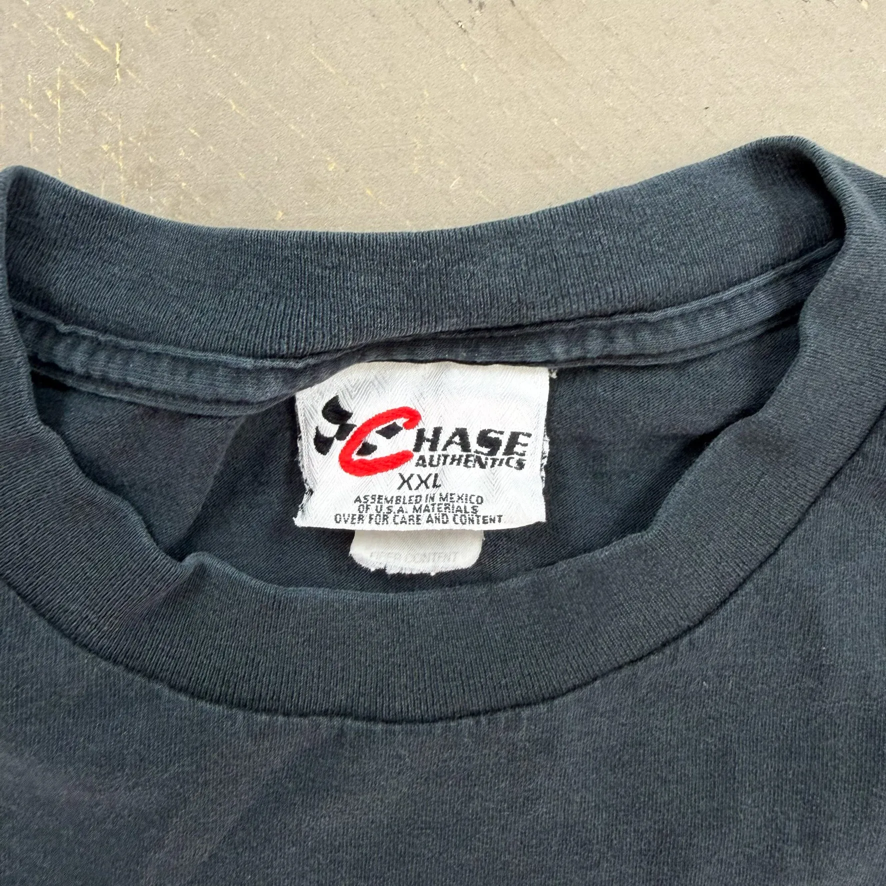 F- Vintage Nascar Chase Authentic Dale Earnhardt Intimidator Text Tee sold by HG Vintage product image thumbnail 3