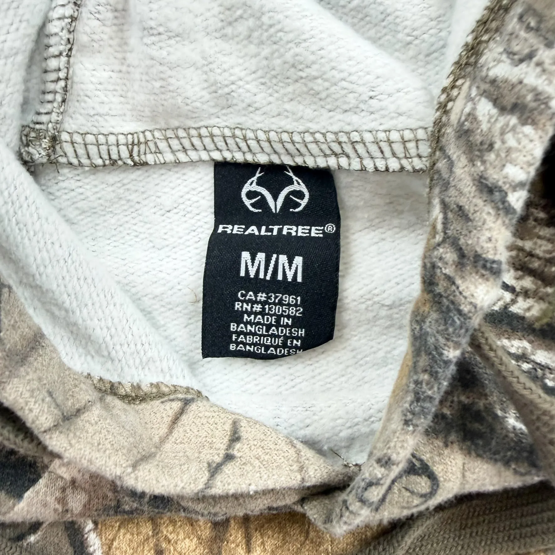 F- Real Tree Xtra Camo Pattern Hoodie sold by HG Vintage product image thumbnail 3