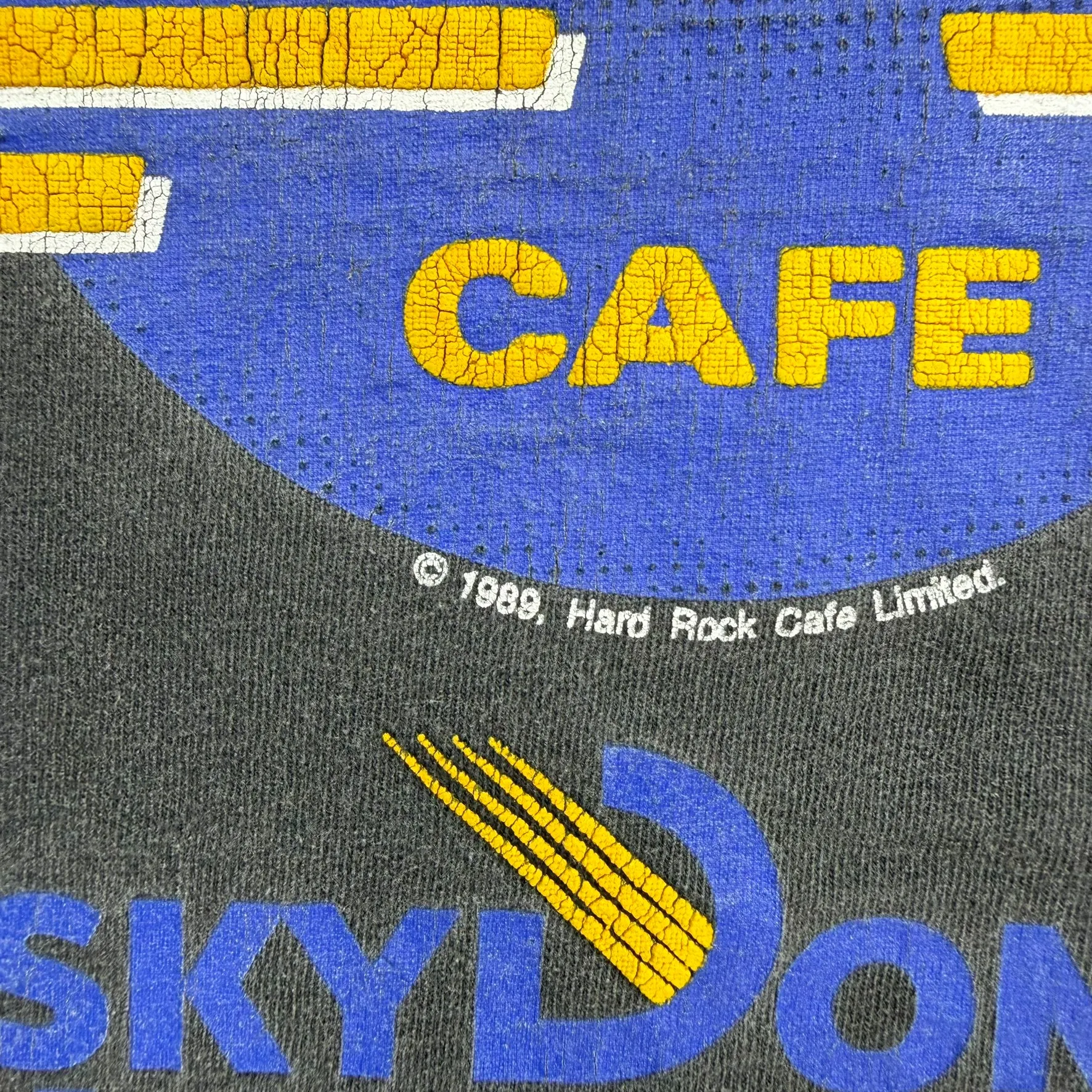 F- Vintage '89 Hard Rock Cafe SkyDome Toronto Made In USA Graphic Tee sold by HG Vintage product image thumbnail 4