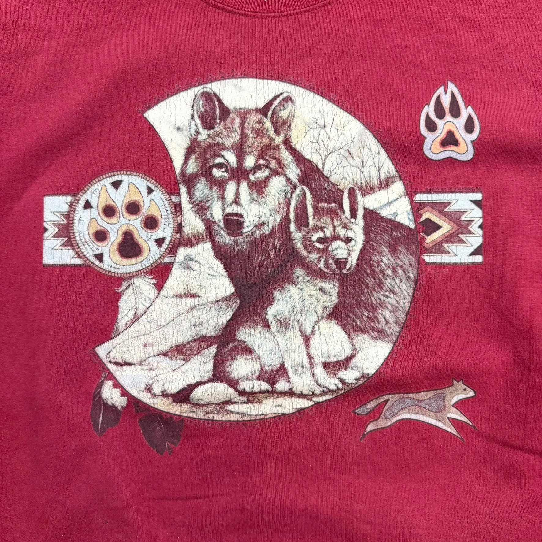 F- Vintage Hanes Comfortblend Idaho Wolves Graphic Crewneck sold by HG Vintage product image thumbnail 2